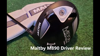 Maltby M890 Driver Review From The Golfworks [upl. by Alphonsa29]