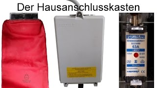 Der Hausanschlusskasten HAK Panzerkasten  NHSicherungen [upl. by Amairam250]