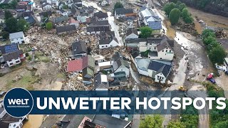 UnwetterKatastrophe in Deutschland So schlimm hat es das Dorf Schuld getroffen [upl. by Yrad38]