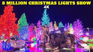 8 MILLION CHRISTMAS LIGHTS DISPLAY at the Tulalip Casino Resort  Quil Ceda Village Washington [upl. by Arukas941]