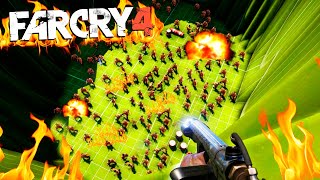 200 ENEMIGOS EN UN AGUJERO  FAR CRY 4 [upl. by Ahtram]