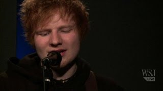 Ed Sheeran Performs Lego House at the WSJ Cafe [upl. by Rot513]