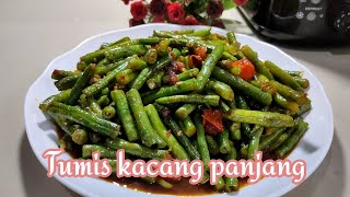 Resep tumis kacang panjang [upl. by Anale226]