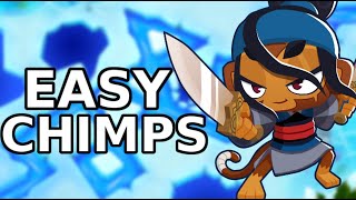 Frozen Over CHIMPS Guide BTD6  No Nonsense Guides [upl. by Olram]