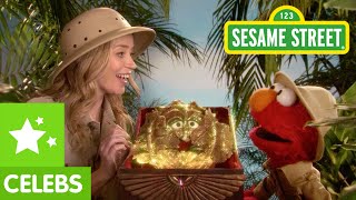 Sesame Street Elmo and Emily Blunt Explore [upl. by Onavlis]