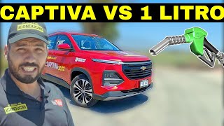 PRUEBA DE CONSUMO CHEVROLET CAPTIVA 2022 [upl. by Hinckley317]