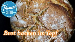 Brot backen mit Sauerteig  Thomas kocht [upl. by Celeski382]