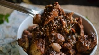 Jamaican Brown Stew chicken [upl. by Calen]