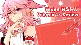 🌸 Huion HS611 Unboxing  Review [upl. by Seibold]