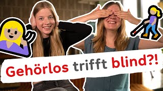 GEHÖRLOS trifft BLIND🦻👩‍🦯🤔 7 FRAGEN an Cindy Klink Fabie [upl. by Oilerua]