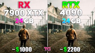 RX 7900 XTX vs RTX 4090  Test in 9 Games [upl. by Geordie]