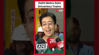 Delhi CM Atishi Unveils Phase Four Metro Expansion at Mukundpur Depot [upl. by Alan]