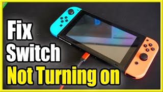 How to FIX Nintendo Switch Not Turning On or Charging Easy Method [upl. by Immac]