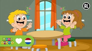 TWEE HANDJES  Kinderliedjes  Liedjes voor Peuters en Kleuters  Minidisco [upl. by Latreece]