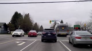 Driving to Downtown Vancouver amp Stanley Park BC Canada  Tour of City [upl. by Jacobs]