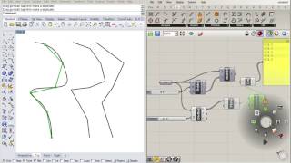 Grasshopper Tutorial 03  Dividing Curves [upl. by Jereld]