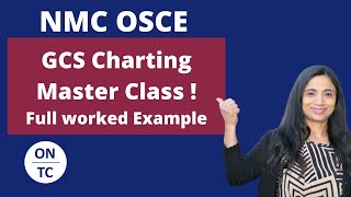 NMC OSCE GCS  Neurological chart plotting [upl. by Mario]