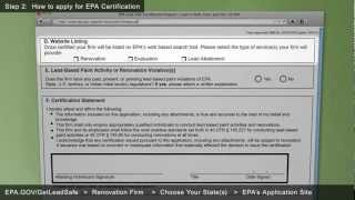 EPA Renovation Repair and Painting Certification Guide [upl. by Kcirnek]