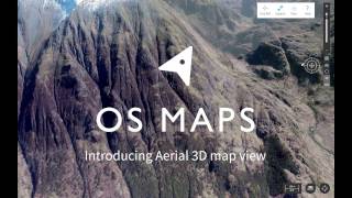 OS Maps 3D mapping now available [upl. by Odrude537]