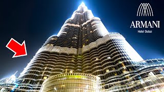 ARMANI Hotel Dubai in Burj Khalifa Worlds Tallest Tower 4K Tour amp Vlog [upl. by Siravart971]