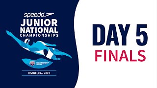 Day 5 Finals  2023 Speedo Junior National Championships [upl. by Eca]