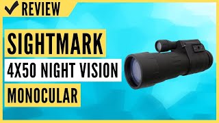 Sightmark Ghost Hunter 4x50 Night Vision Monocular Review [upl. by Balas]