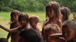 Dans la forêt amazonienne les Indiens Yanomami victimes de la ruée vers l’or [upl. by Ahsil]