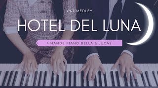 🎵Hotel Del Luna OST Medley 호텔 델루나 OST 메들리  4hands piano [upl. by Nennek]