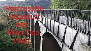 Pontcysyllte Aqueduct and River Dee Walk [upl. by Ralina]