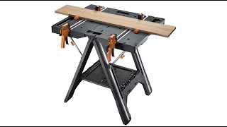 Review Worx Pegasus Portable Folding Workbench [upl. by Raoul256]