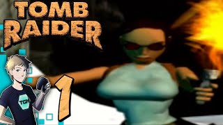 Tomb Raider PS1  Part 1 A BLIND PLAYTHROUGH [upl. by Brookhouse]