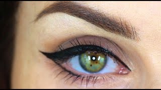 Cat Eye Eyeliner Sophia Loren Inspired Tutorial [upl. by Ronym]