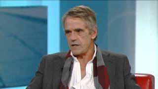 Jeremy Irons On Social Media quotIts Terrifyingquot [upl. by Gievlos]