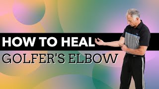 How to Heal Golfers Elbow With SelfMassage [upl. by Ennahtebazile]