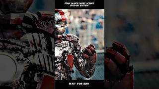 Iron Mans Most Iconic SuitUp Editedquotshorts marvel [upl. by Halbeib646]