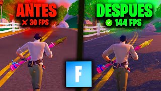 La MEJOR OPTIMIZACION Para FORTNITE C4S3✅ Aumenta Tus FPS [upl. by Naesyar]