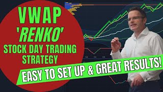 AWESOME RENKO VWAP DAY TRADING STRATEGY  Great Results amp Easy To Set Up [upl. by Aicsile]