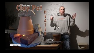 Clay Pot Heater  DIY life hacks [upl. by Aihseuqram456]