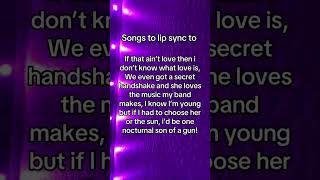 Songs to lip sync to [upl. by Anohsal]