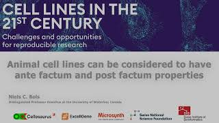 Niels C Bols  Cell lines in the 21st century symposium [upl. by Ynabe620]