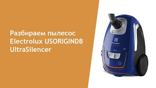 Пылесос Electrolux UltraSilencer инструкция по разборке [upl. by Damour986]