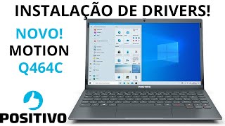 ✔ NOTEBOOK POSITIVO MOTION DRIVERS [upl. by Anividul62]