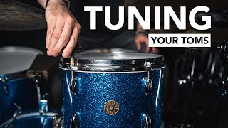 How To Tune Your Toms  Drum Lesson [upl. by Grata]