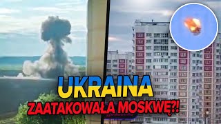 ATAK UKRAIŃSKICH DRONÓW NA MOSKWĘ [upl. by Queston]