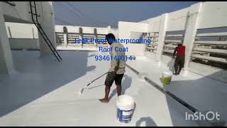 Waterproofing in hyderabad leak Proof In Hyderabad terrace coating roof coat hyderabad [upl. by Tallu191]