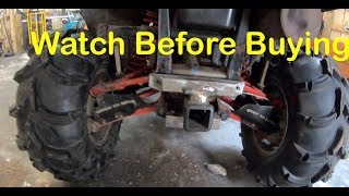 BUILD IT 2quot ATV Receiver Hitch Fabrication for Polaris Sportsman [upl. by Arytal627]