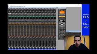 Yamaha CL5  Offline Editor english caption [upl. by Greenwood]