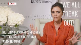 Victoria Beckham Talks Working Mum Life David and Beauty Secrets [upl. by Ettelloc]