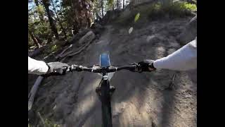 Lake Tahoe Kingsburry Stinger Trail downhill [upl. by Alphonsa]