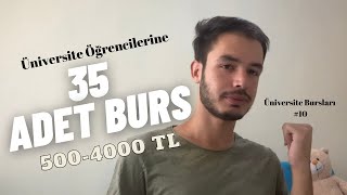 Üniversite Bursları 9 Bölüm l Burs Veren Kurumlar yks burs [upl. by Zinnes]